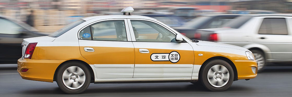 Taxis en Pekín