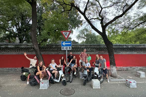 Tour en scooter o en bicicleta eléctrica por Pekín